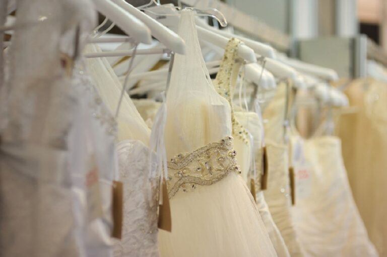 How Is A Wedding Dress Dry Cleaned?